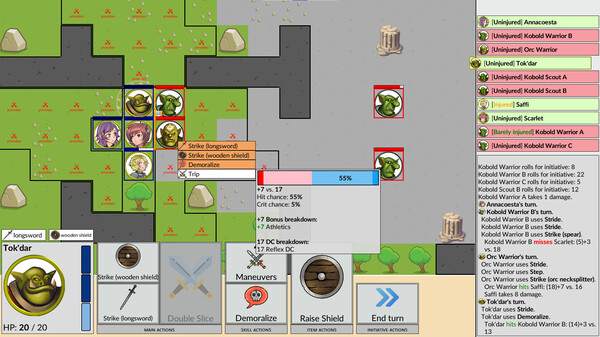 Screenshot of Quest for the Golden Candelabra