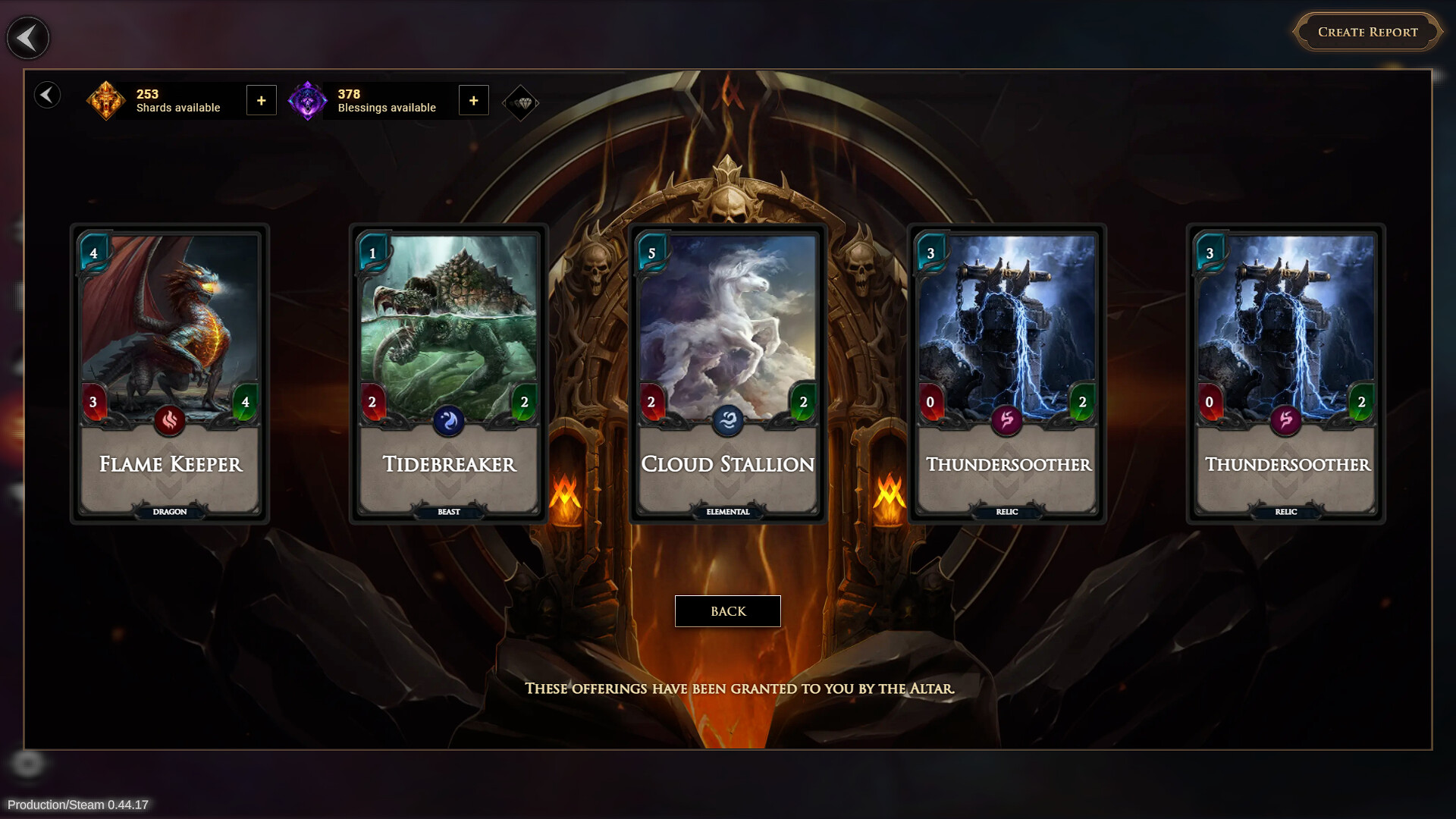 screenshot of Aether: Trading Card Game 3