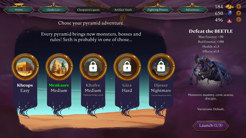 Creeping Deck: Pharaoh's Curse Prologue screenshot 1