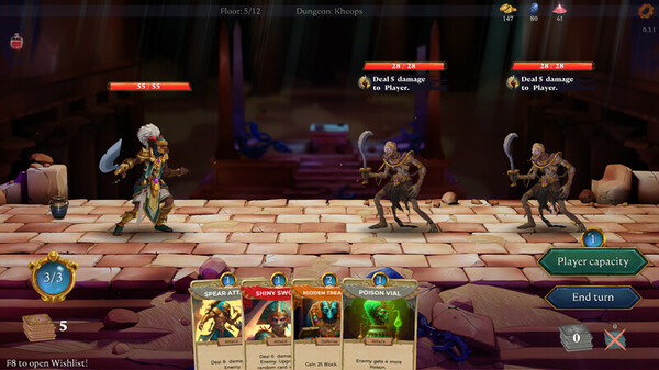 Creeping Deck: Pharaoh's Curse Prologue game for windows Pc 1