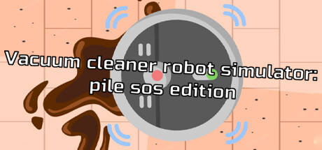 Vacuum cleaner robot simulator: pile sos edition Cover Image
