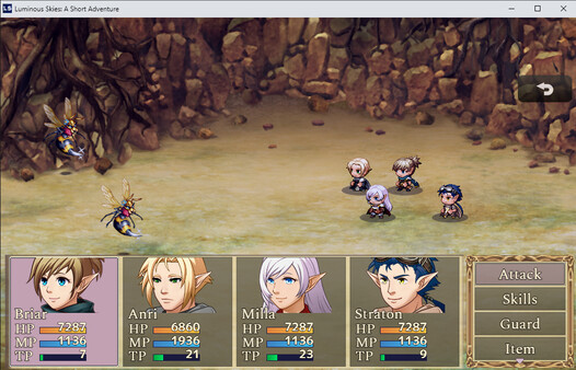 Скриншот из Luminous Skies: A Short Adventure