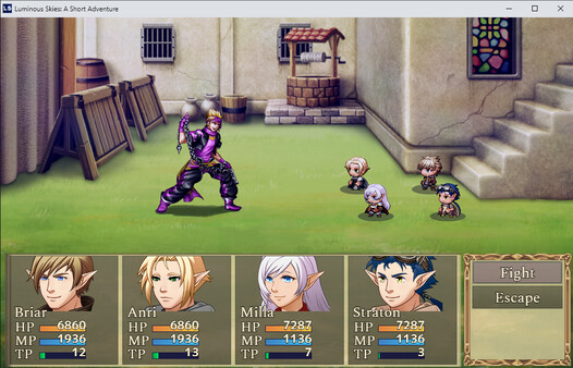 Скриншот из Luminous Skies: A Short Adventure