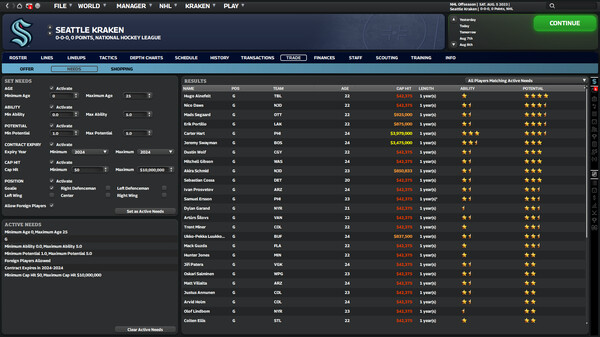 Скриншот из Franchise Hockey Manager 10