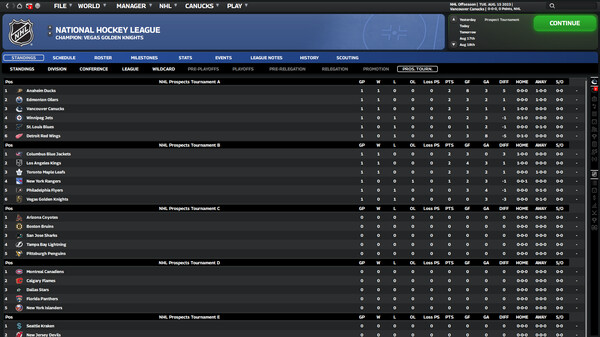 Скриншот из Franchise Hockey Manager 10
