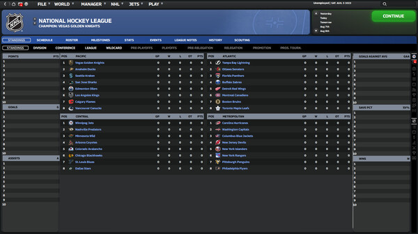 Franchise Hockey Manager 10for windows and Linux 1