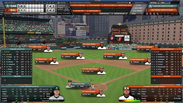 Скриншот из Out of the Park Baseball 25