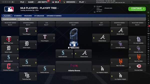 Скриншот из Out of the Park Baseball 25