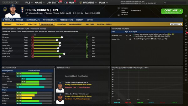 Скриншот из Out of the Park Baseball 25