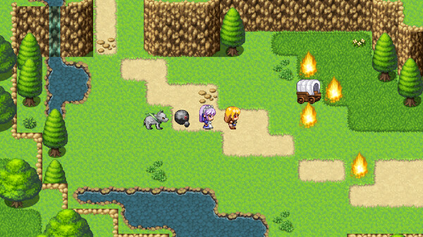 Скриншот из 異世界で石に転生 - 全年齢版ストーリー&グラフィック追加 DLC