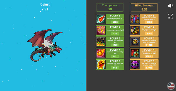 Скриншот из Idle Dragon Clicker