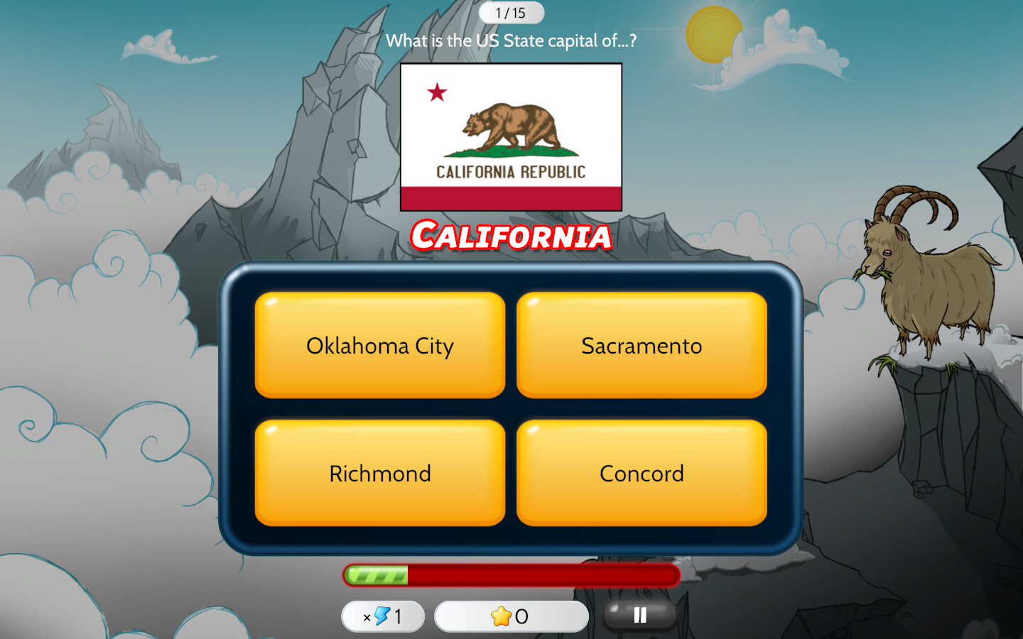 Capitals Quizzer On Steam Capitals Quizzer On Steam