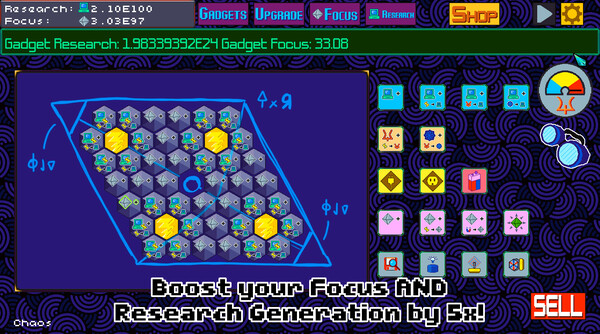 Gimmick's Gadgets - Focus & Research Boost