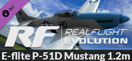 RealFlight Evolution - E-flite P-51D Mustang 1.2m