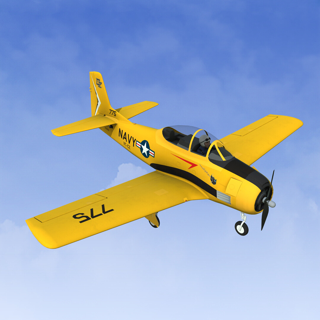 RealFlight Evolution - E-flite Carbon-Z T-28 Trojan 2.0m On Steam