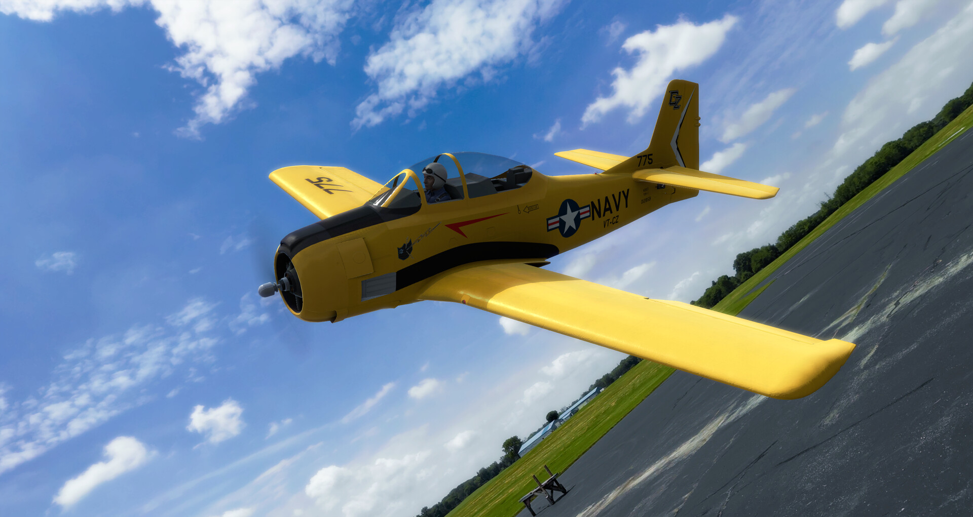 RealFlight Evolution - E-flite Carbon-Z T-28 Trojan 2.0m On Steam