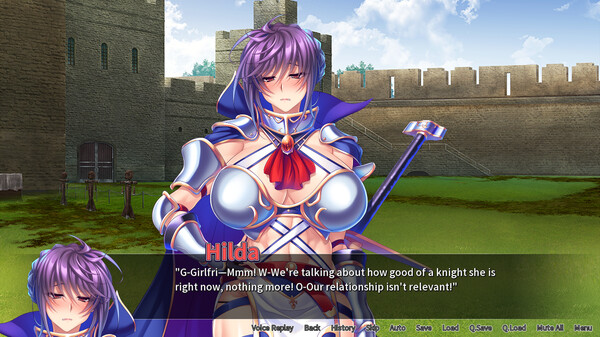 Скриншот из Virgin Knight is my Onahole Tonight