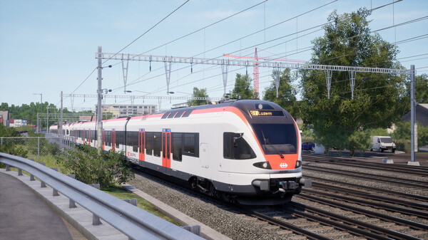 Train Sim World® 4 Compatible: S-Bahn Zentralschweiz: Luzern - Sursee Route Add-On for steam Train Sim World® 4 Compatible: S-Bahn Zentralschweiz: Luzern - Sursee Route Add-On for steam