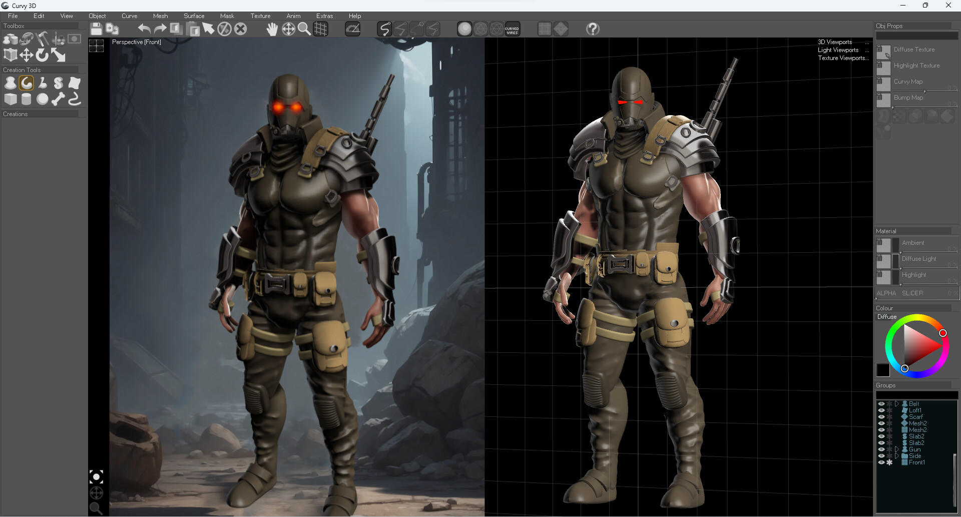 Aartform Curvy 3D 5 #2