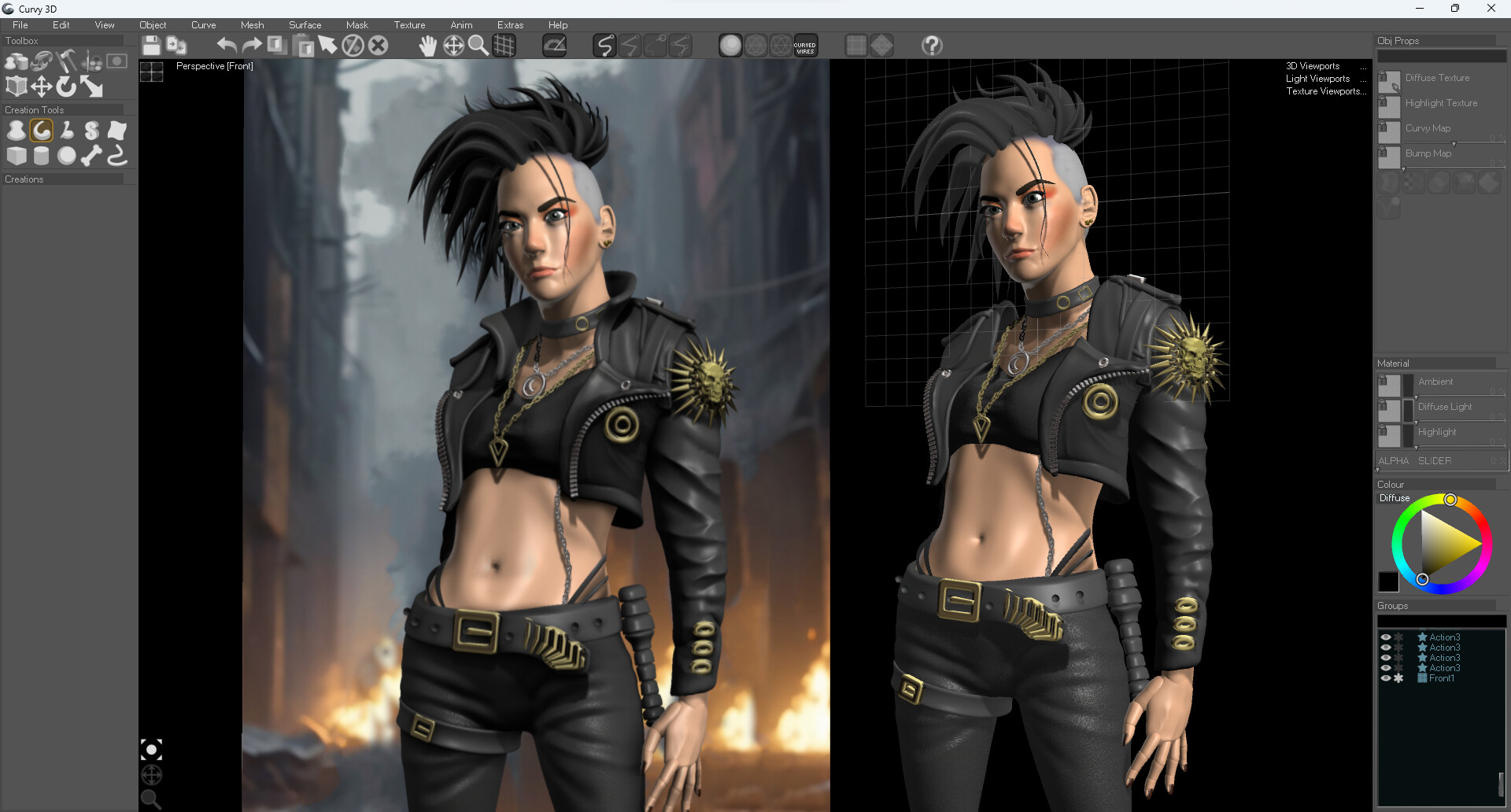 Aartform Curvy 3D 5 #0