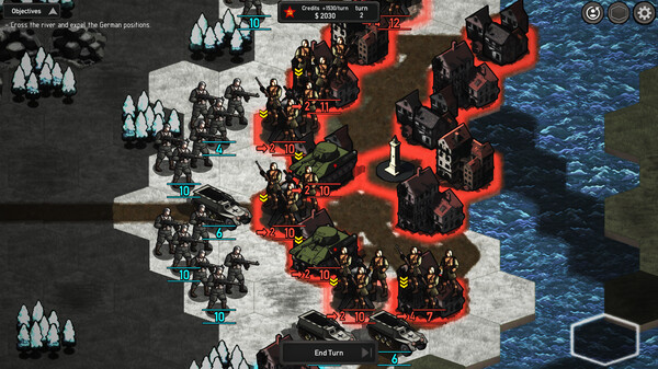 Скриншот из Commander World War II