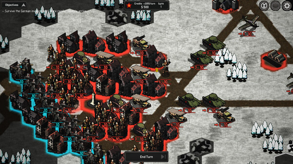 Скриншот из Commander World War II