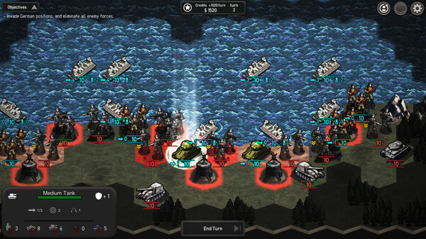 Скриншот из Commander World War II
