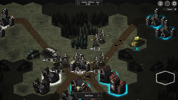 Скриншот из Commander World War II