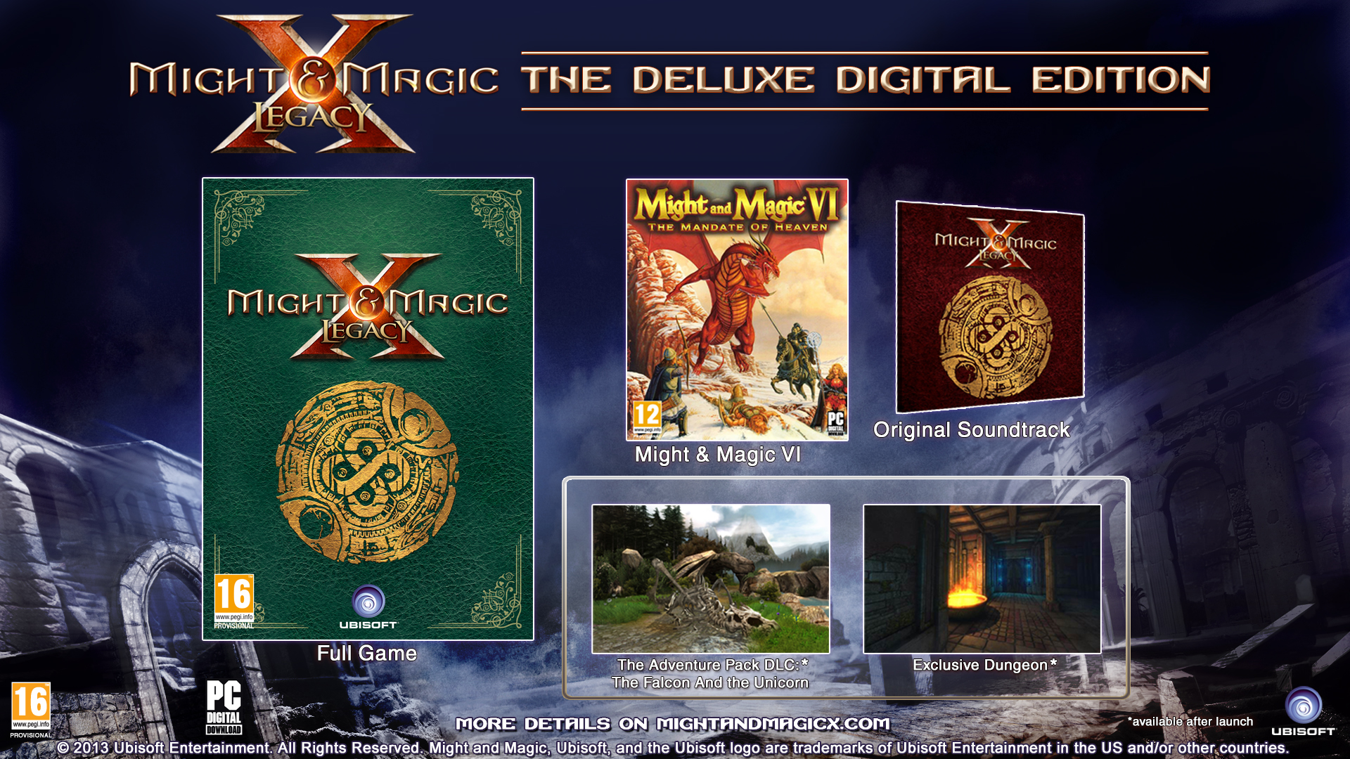 Find the best computers for Might & Magic X - Legacy