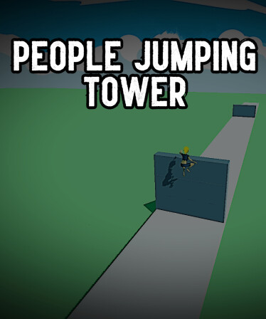 People Jumping Tower