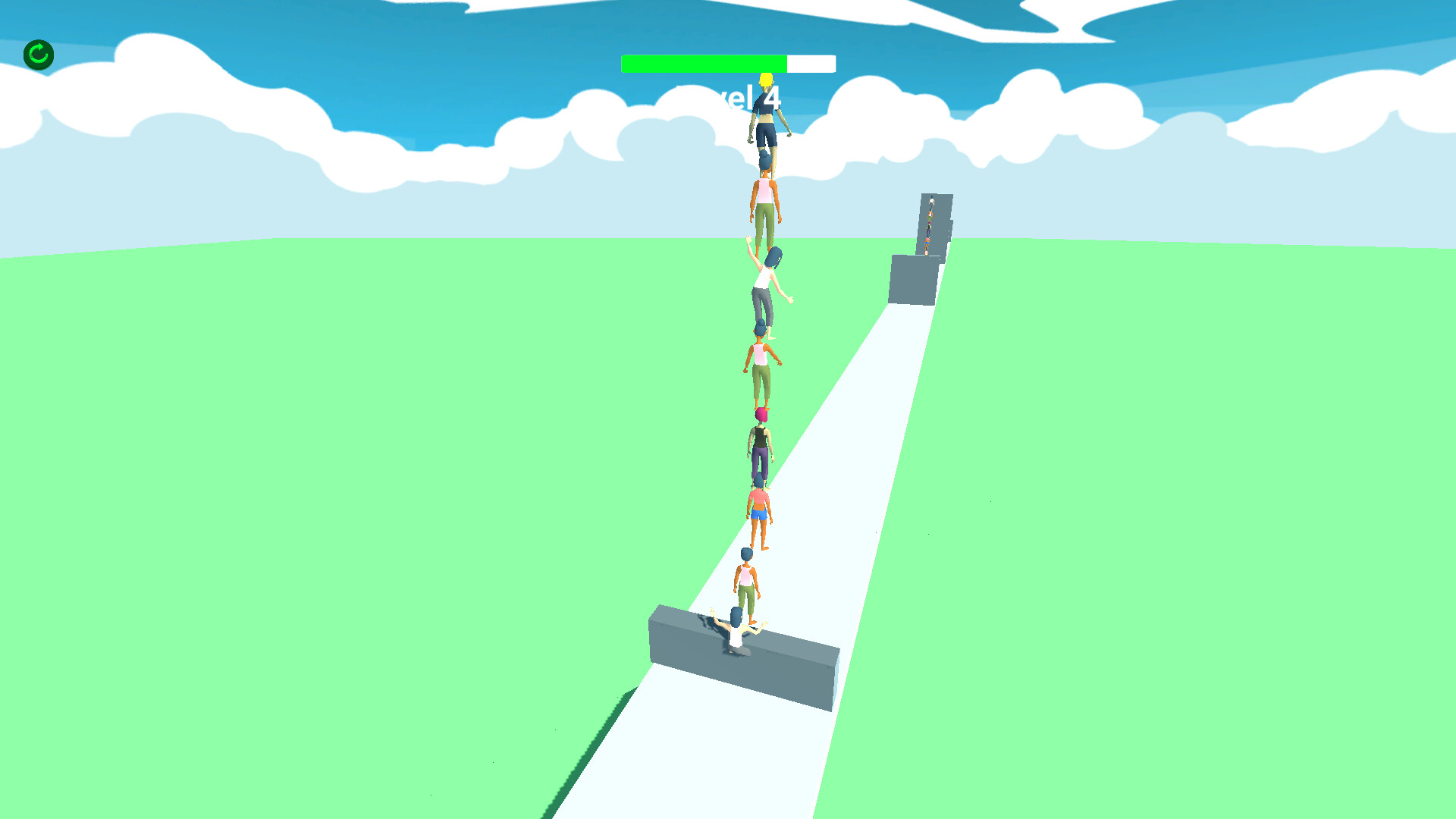 People Jumping Tower #13