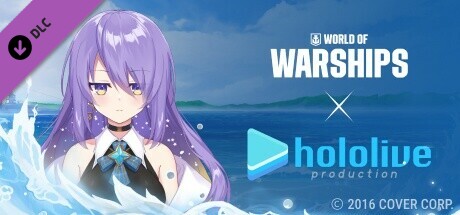 World of Warships — hololive production Commander: Moona Hoshinova banner image