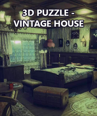 3D PUZZLE - Vintage House