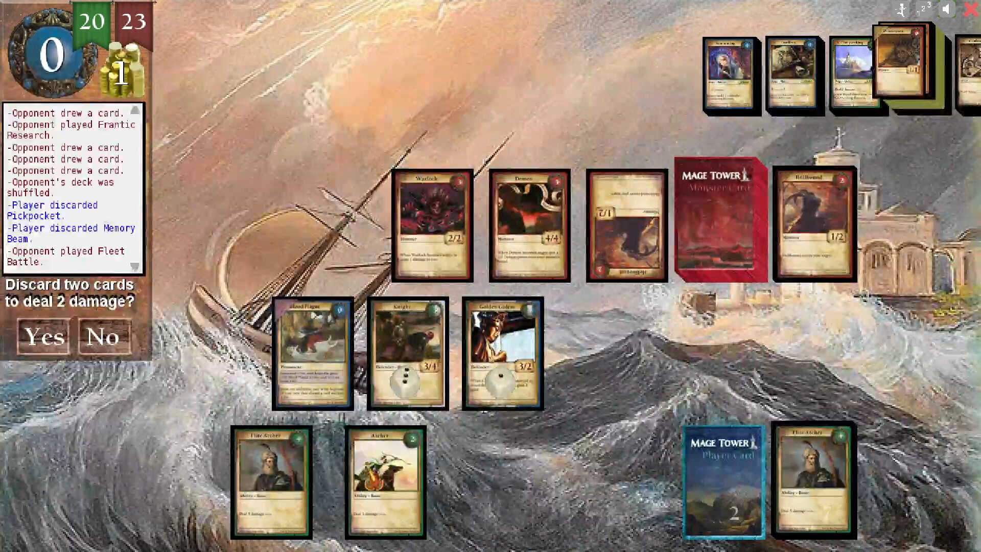 Mage Tower, A Tower Defense Card Game screenshot 1