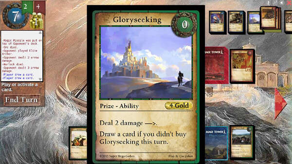 Скриншот из Mage Tower, A Tower Defense Card Game