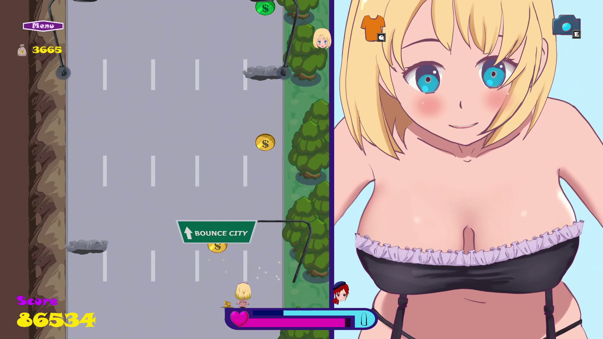 Riding to Bounce City - Maid set A #4