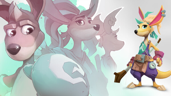 Kao the Kangaroo - Artbook for steam