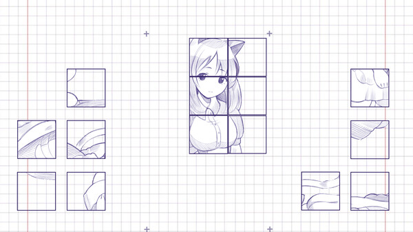 Скриншот из Ink Neko Maid