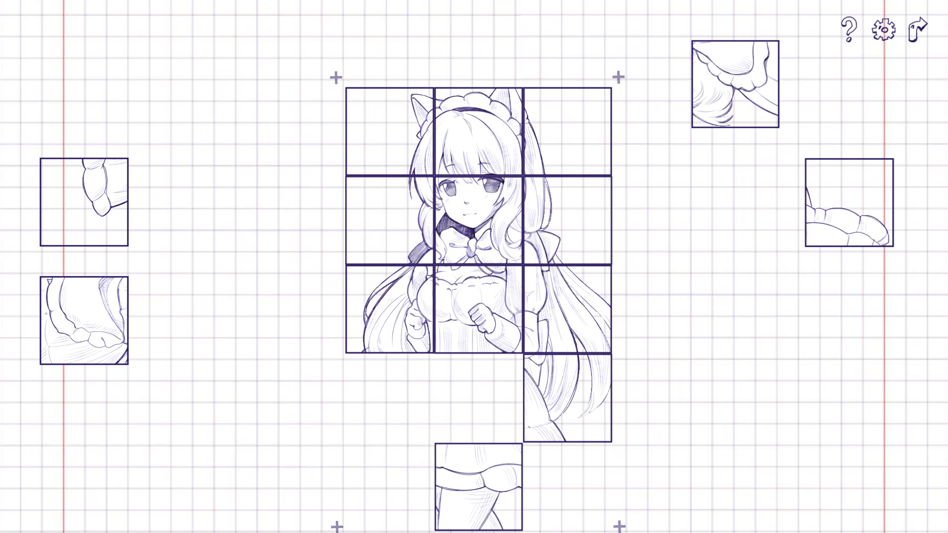 Ink Neko Maid screenshot 1