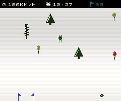 Skiing Frenzy game for Linux 1