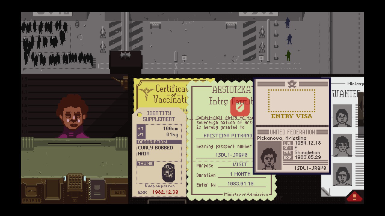 FAKE PASSPORT?!  Papers, Please #2 