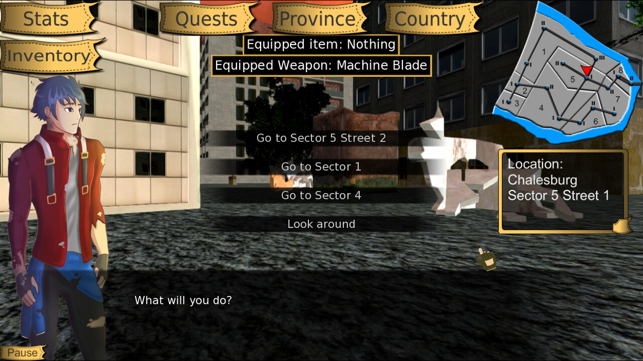 Niara: Rebellion Of the King Visual Novel RPG Demo #3