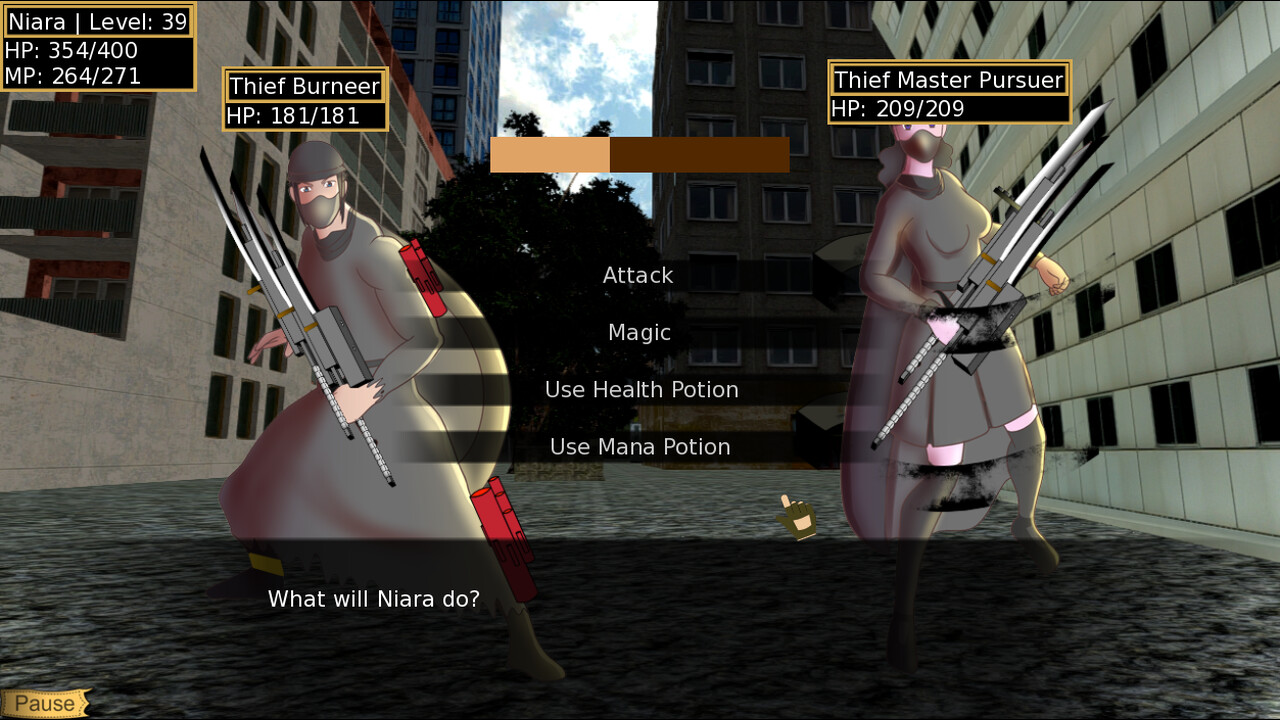 Niara: Rebellion Of the King Visual Novel RPG Demo #4