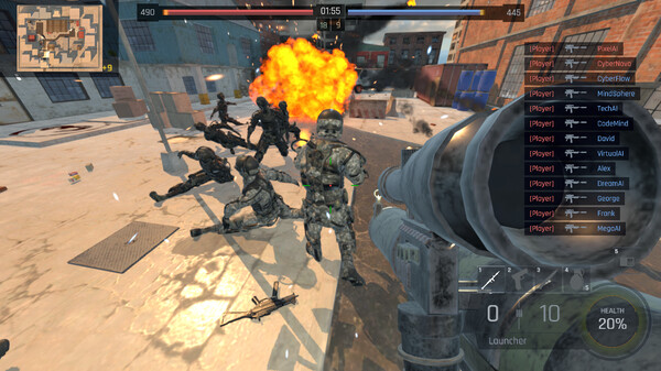 Скриншот из Bullet Time Battle