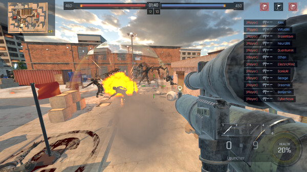 Bullet Time Battle game for Linux 1