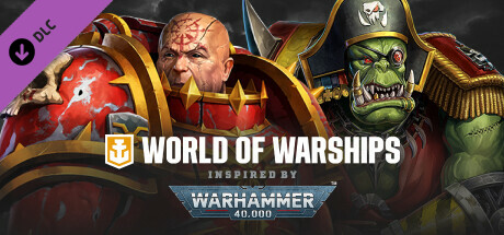 World of Warships × Warhammer 40,000: Chaos and Ork Commander Pack banner