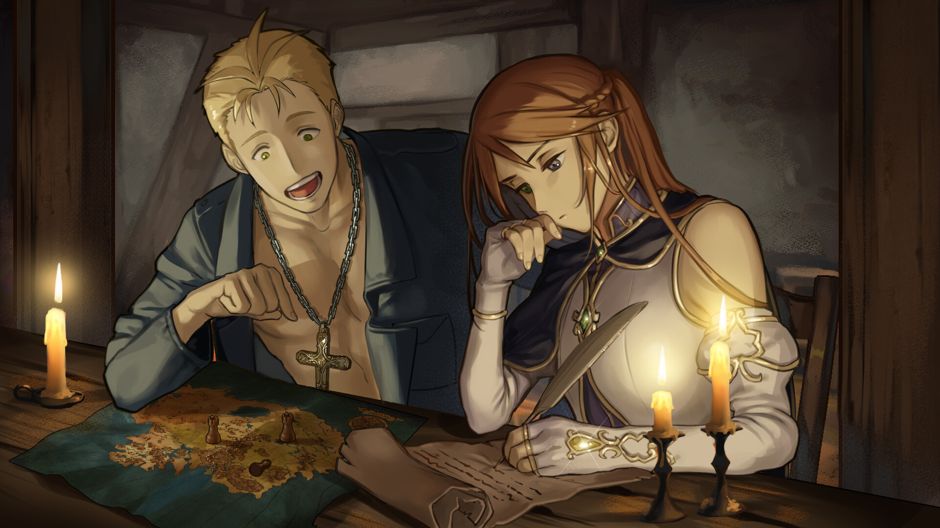 Path of the Midnight Sun (Official Artbook) PC gameplay screenshot 1 of 10