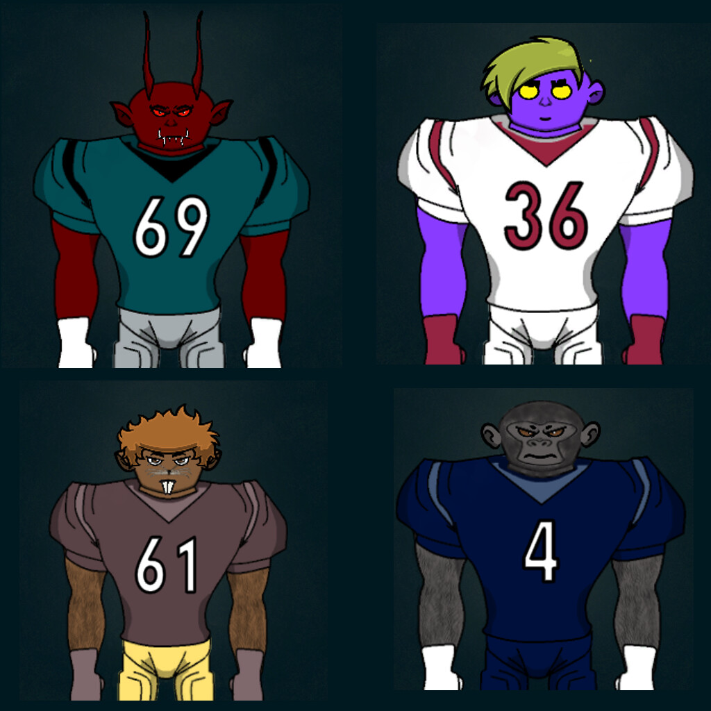 FFFL: Brutalball Supporter Pack - Extra Races PC gameplay screenshot 1 of 1