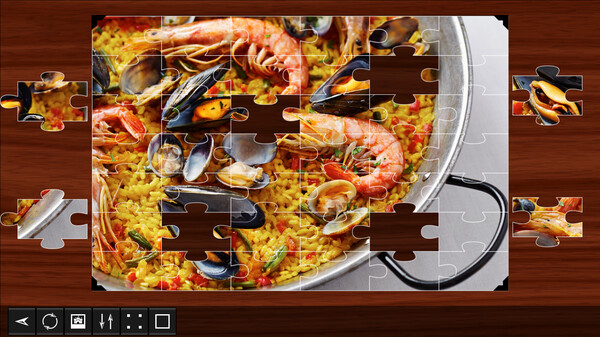 Jigsaw Puzzle World - Mediterranean Food for steam