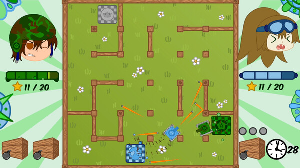Скриншот из Racing Tanks!